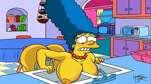 Hiển thị The Simpsons Hentai - Marge Sexy (GIF Video mới