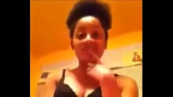 Show Ebony teen bates with different objects - FREE fresh Videos
