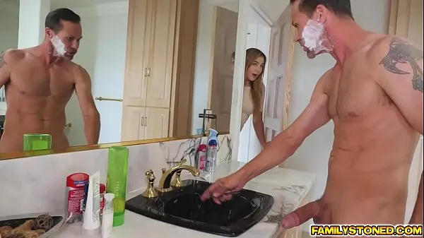Show Blair Williams heated on the bathroom with her stepdad fresh Videos