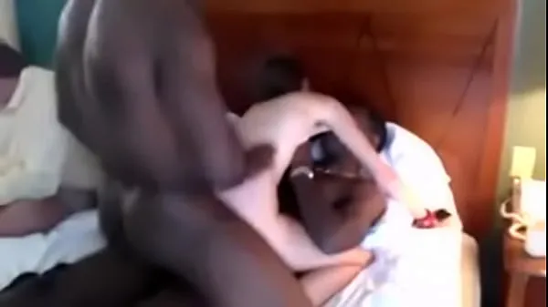 Show wife double penetrated by black lovers while cuckold husband watch fresh Videos