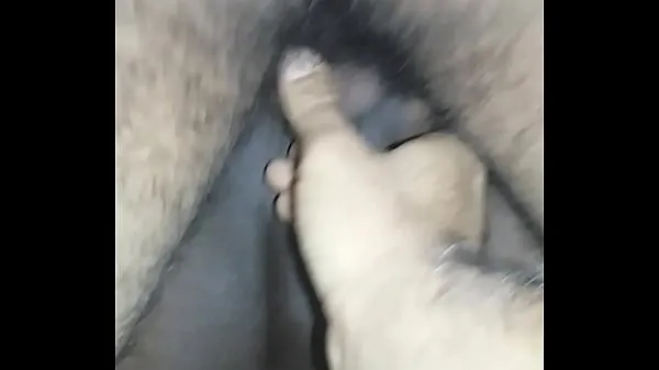 Vis Horn filming and sticking finger in pussy while male fucks ferske videoer