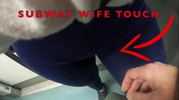 Show My Wife Let Older Unknown Man to Touch her Pussy Lips Over her Spandex Leggings in Subway fresh Videos