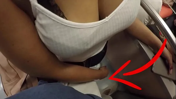 새로운 비디오 Unknown Blonde Milf with Big Tits Started Touching My Dick in Subway ! That's called Clothed Sex 보여주세요