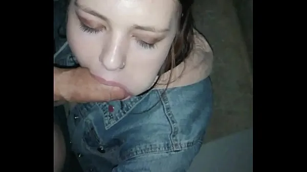 Show Blowjob on the threshold of a residential building in the entrance (Homemade) Marish sucks really deep fresh Videos