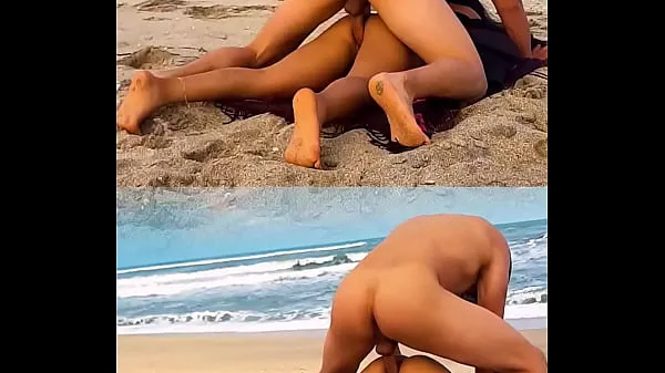 Afficher Un homme inconnu me baise après lui avoir montré mon cul sur une plage publique nouvelles vidéos