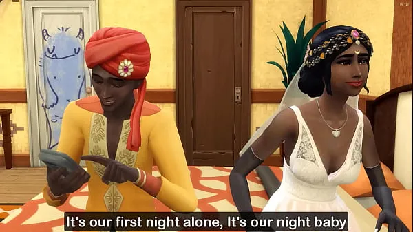 แสดง Indian first night sex after marriage in a cheap hotel room and creampie วิดีโอใหม่