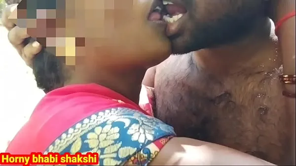 Show Desi horny girl was going to the forest and then calling her friend kissing and fucking fresh Videos