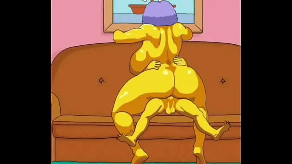 Tampilkan Selma Bouvier from The Simpsons gets her fat ass fucked by a massive cock Video segar