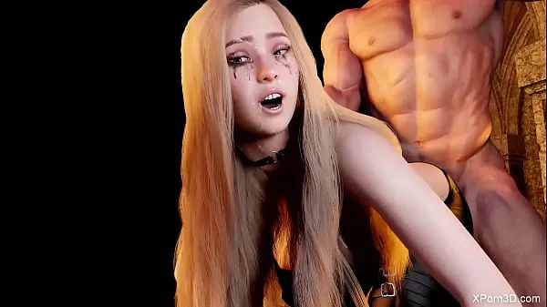 Toon 3D Porn Blonde Teen fucking anal sex Teaser nieuwe video's